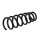 Suspension spring set front coil spring KYB Aftermarket-Expertise for BMW X6