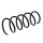Suspension spring set front axle coil spring Ø 122 mm KYB for e.g. DACIA LODGY