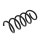 Suspension spring set front coil spring Ø 123 mm KYB for e.g. DACIA DOKKER