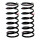Suspension spring set front coil spring Ø 151 mm KYB for LAND ROVER DEFENDER