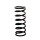 Suspension spring set front coil spring Ø 151 mm KYB for LAND ROVER DEFENDER
