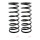 Suspension spring set coil spring Ø 151 mm KYB for e.g. LAND ROVER DEFENDER