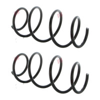 Suspension spring set front axle coil spring Ø 147...