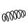 Suspension spring set front axle coil spring Ø 150 mm KYB for HONDA HR-V