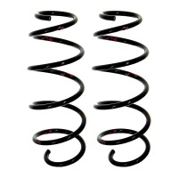 Suspension spring set front axle coil spring Ø 142...