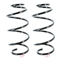Suspension spring set front axle coil spring Ø 143...
