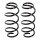 Suspension spring set front axle coil spring Ø 148 mm KYB for e.g. VW CADDY