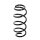 Suspension spring set front axle coil spring Ø 148 mm KYB for e.g. VW CADDY