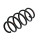 Suspension spring set front coil spring Ø 139 mm KYB for e.g. SEAT ALHAMBRA