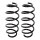 Suspension spring set front axle coil spring Ø 142 mm KYB for e.g. VW PASSAT