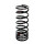 Suspension spring set front Ø 151 mm KYB for e.g. LAND ROVER DEFENDER