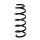 Suspension spring set front axle coil spring Ø 120 mm KYB for BMW 5 Series