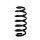 Suspension spring set front axle coil spring Ø 124 mm KYB for e.g. VOLVO S90