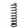 Suspension spring set front axle coil spring Ø 109 mm KYB for NISSAN NAVARA