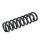 Suspension spring set front axle coil spring Ø 109 mm KYB for NISSAN NAVARA