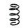 Suspension spring set front coil spring Ø 166 mm KYB for e.g. PEUGEOT BOXER