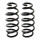 Suspension spring set front axle coil spring Ø 124 mm KYB for VOLVO XC60