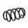 Suspension spring set front axle coil spring Ø 145 mm KYB for e.g. AUDI A3