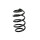 Suspension spring set front axle coil spring Ø 144 mm KYB for e.g. AUDI A3