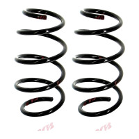 Suspension spring set front axle coil spring Ø 140...