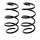Suspension spring set front axle coil spring Ø 140 mm KYB for e.g. AUDI A3