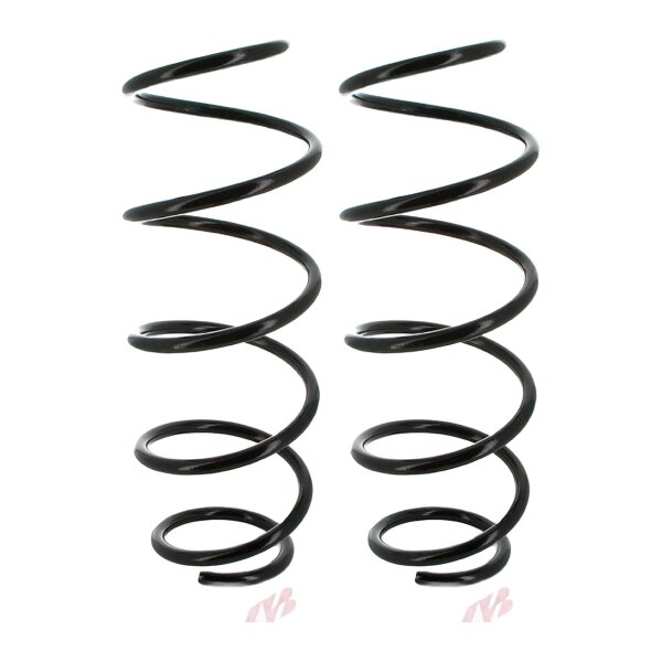 Suspension spring set front axle coil spring Ø 141 mm KYB for FIAT PANDA