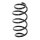 Suspension spring set front axle coil spring KYB for e.g. VW SHARAN