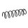 Suspension spring set rear axle coil spring Ø 103 mm KYB for BMW I3