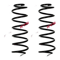 Suspension spring set rear axle coil spring Ø 125...