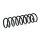 Suspension spring set rear axle coil spring Ø 113 mm KYB for FORD KUGA