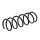Suspension spring set rear axle coil spring Ø 109 mm KYB for LANCIA YPSILON