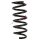 Suspension spring set rear axle coil spring Ø 97 mm KYB for e.g. RENAULT CLIO