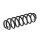 Suspension spring set rear coil spring Ø 106 mm KYB for e.g. SKODA KODIAQ