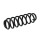 Suspension spring set rear coil spring Ø 109 mm KYB for e.g. SKODA KODIAQ