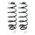 Suspension spring set rear axle coil spring Ø 113 mm KYB for e.g. CITROËN C4