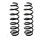 Suspension spring set rear axle coil spring Ø 102 mm KYB for OPEL INSIGNIA