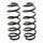 Suspension spring set rear coil spring Ø 118 mm KYB for e.g. SEAT ALHAMBRA