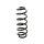 Suspension spring set rear coil spring Ø 118 mm KYB for e.g. SEAT ALHAMBRA