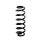 Suspension spring set rear axle coil spring Ø 111 mm KYB for e.g. VW PASSAT