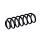 Suspension spring set rear axle coil spring Ø 111 mm KYB for e.g. VW PASSAT