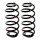Suspension spring set rear axle coil spring Ø 106 mm KYB for KIA PICANTO