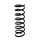 Suspension spring set rear axle coil spring Ø 111 mm KYB for VOLVO V40