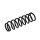 Suspension spring set rear coil spring Ø 102 mm KYB for MITSUBISHI OUTLANDER