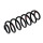 Suspension spring set rear axle coil spring Ø 114 mm KYB for AUDI Q5