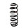 Suspension spring set rear axle coil spring Ø 120 mm KYB for AUDI Q5
