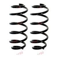 Suspension spring set rear axle coil spring Ø 117...