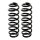 Suspension spring set rear axle coil spring Ø 109 mm KYB for VW TIGUAN