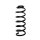 Suspension spring set rear coil spring Ø 115 mm KYB for e.g. HYUNDAI TUCSON