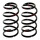 Suspension spring set rear axle coil spring Ø 144 mm KYB for KIA SORENTO