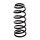 Suspension spring set rear axle coil spring Ø 123 mm KYB for HONDA CIVIC